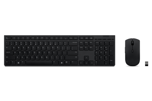 Lenovo Professional Wireless Rechargeable Keyboard and Mouse Combo Italy - 4X31K03951