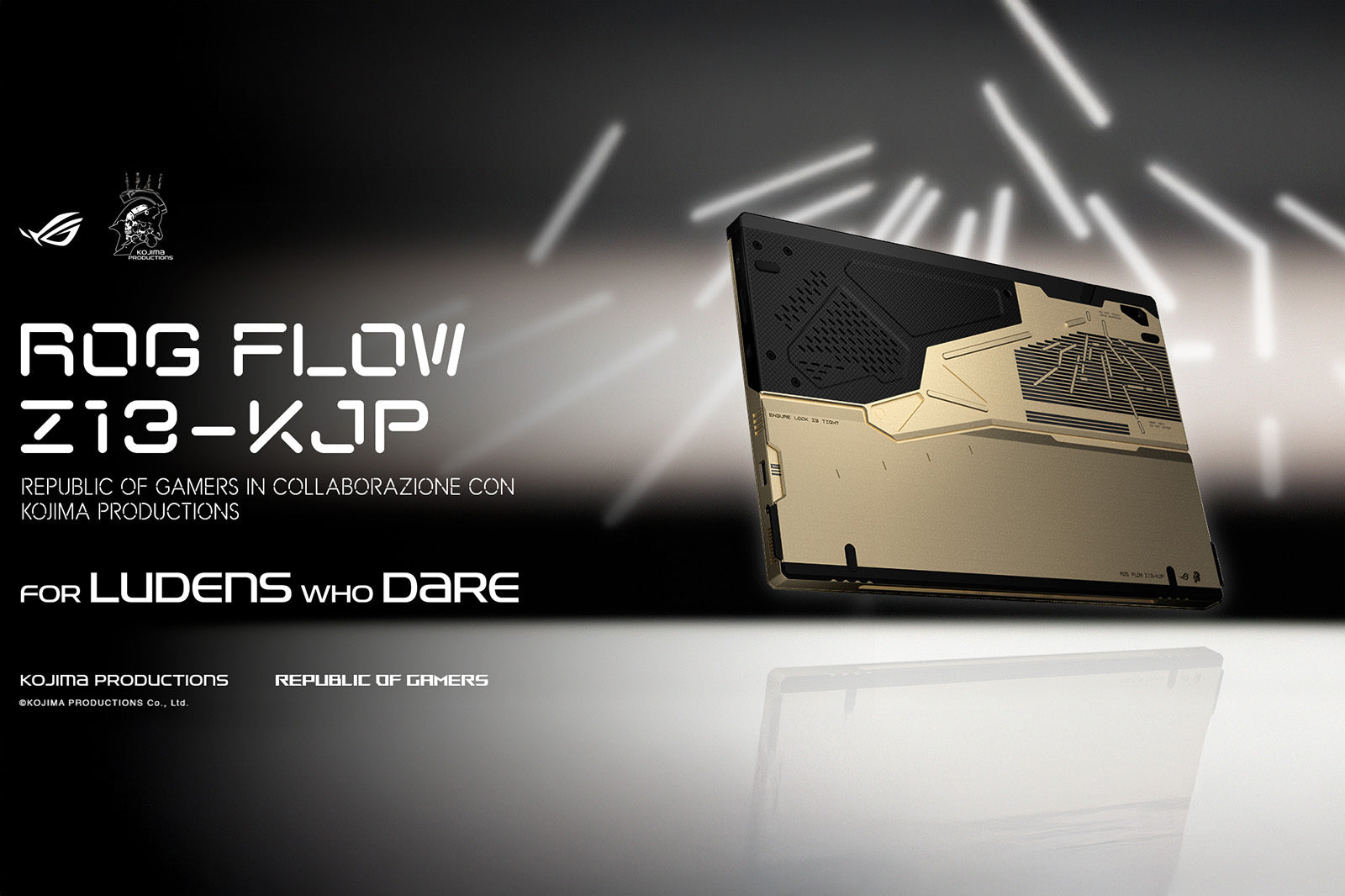 ASUS ROG x KOJIMA: il nuovo progetto di gaming tra innovazione e arte