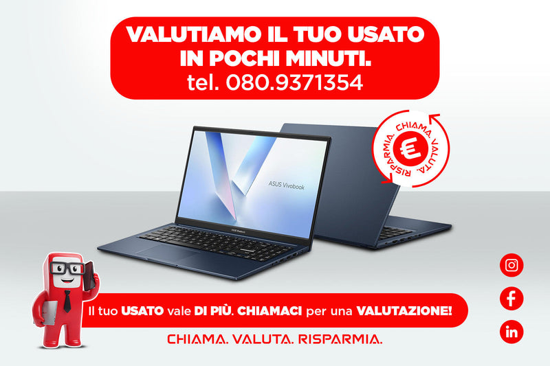 Valutazione e ritiro dell'usato dai valore al tuo dispositivo tecnologico