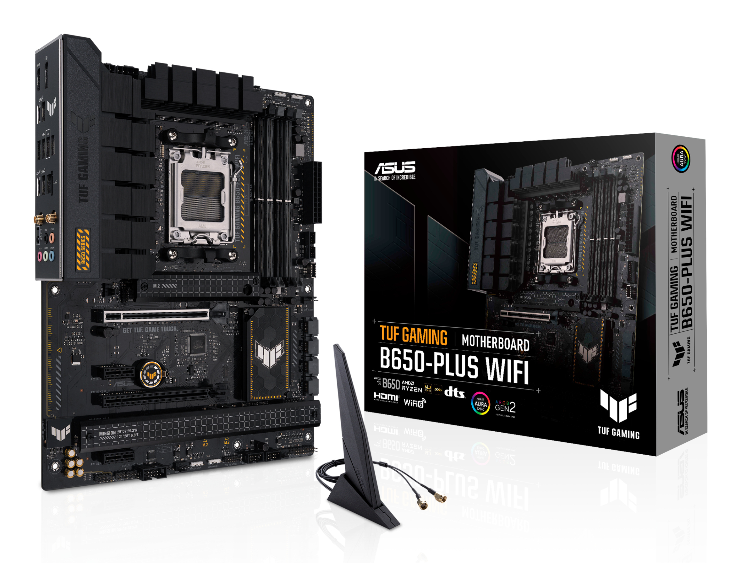 ASUS MB AMD B650, TUF GAMING B650-PLUS WIFI, AM5, 90MB1BZ0-M0EAY0