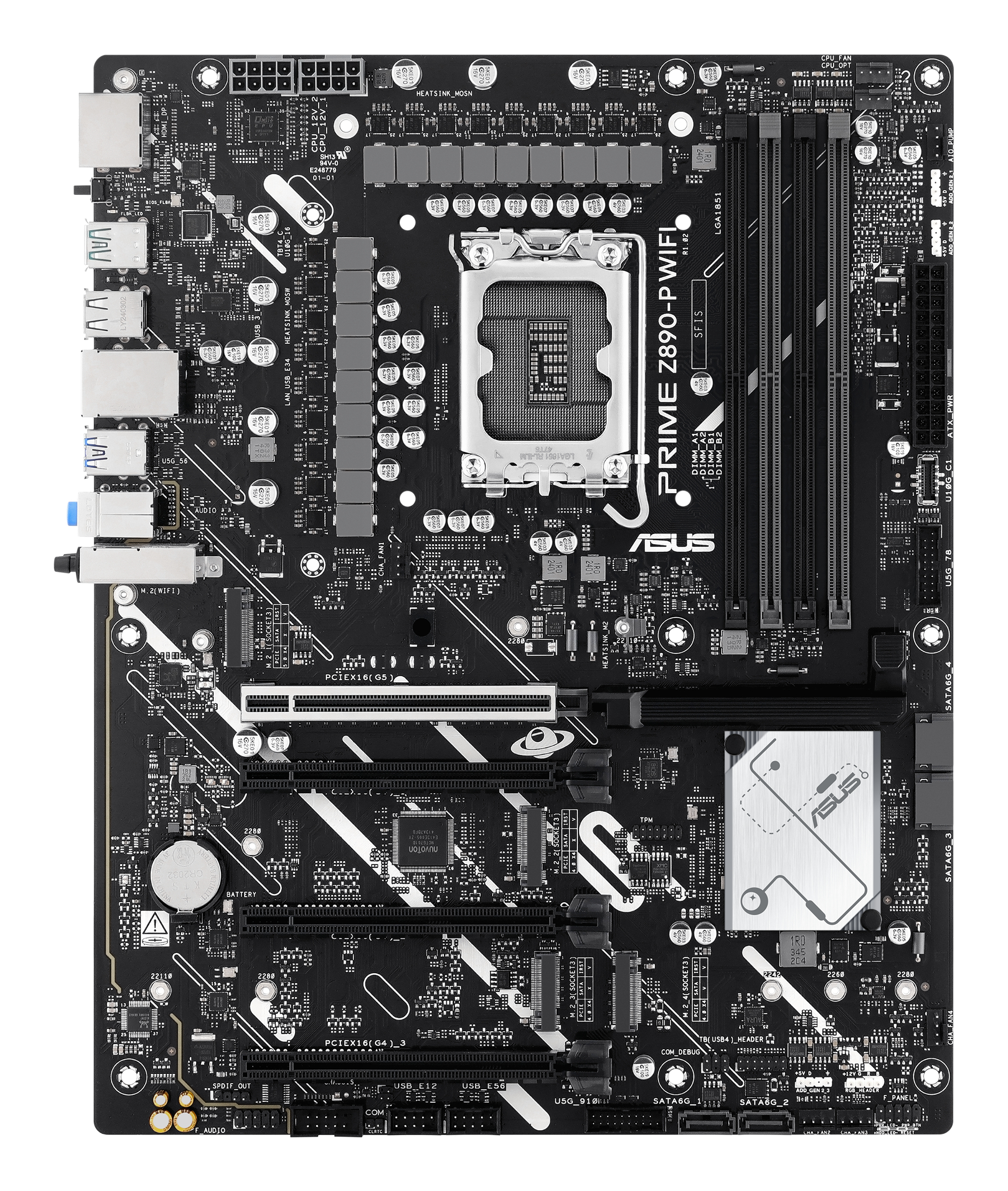 MB ASUS PRIME Z890-P WIFI LGA 1851 (ARROW LAKE) 4DDR5 HDMI+DP 4*M2 WIFI7 ATX