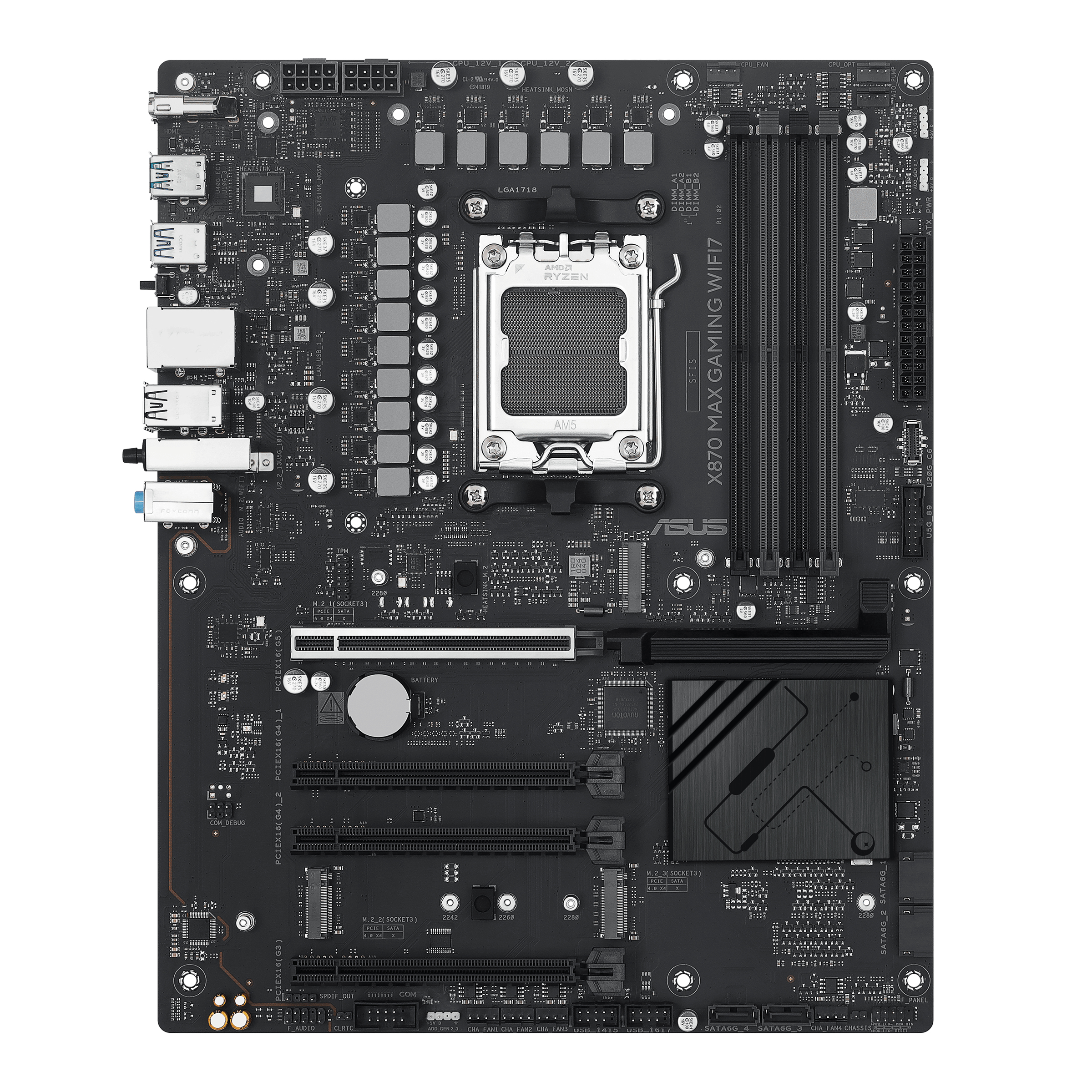 ASUS MB X870 MAX GAMING WIFI7//AM5,X870,USB4,WIFI7,AURA