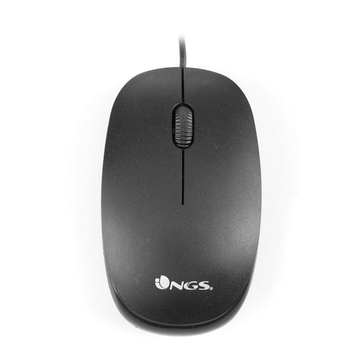 NGS Flame mouse Ufficio Mano destra USB tipo A Ottico 1000 DPI
