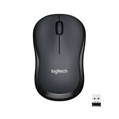 MOUSE LOGITECH "SILENT Wireless Mouse M220 " USB 1000 dpi 4 PULSANTI ANTRACITE 910-004878
