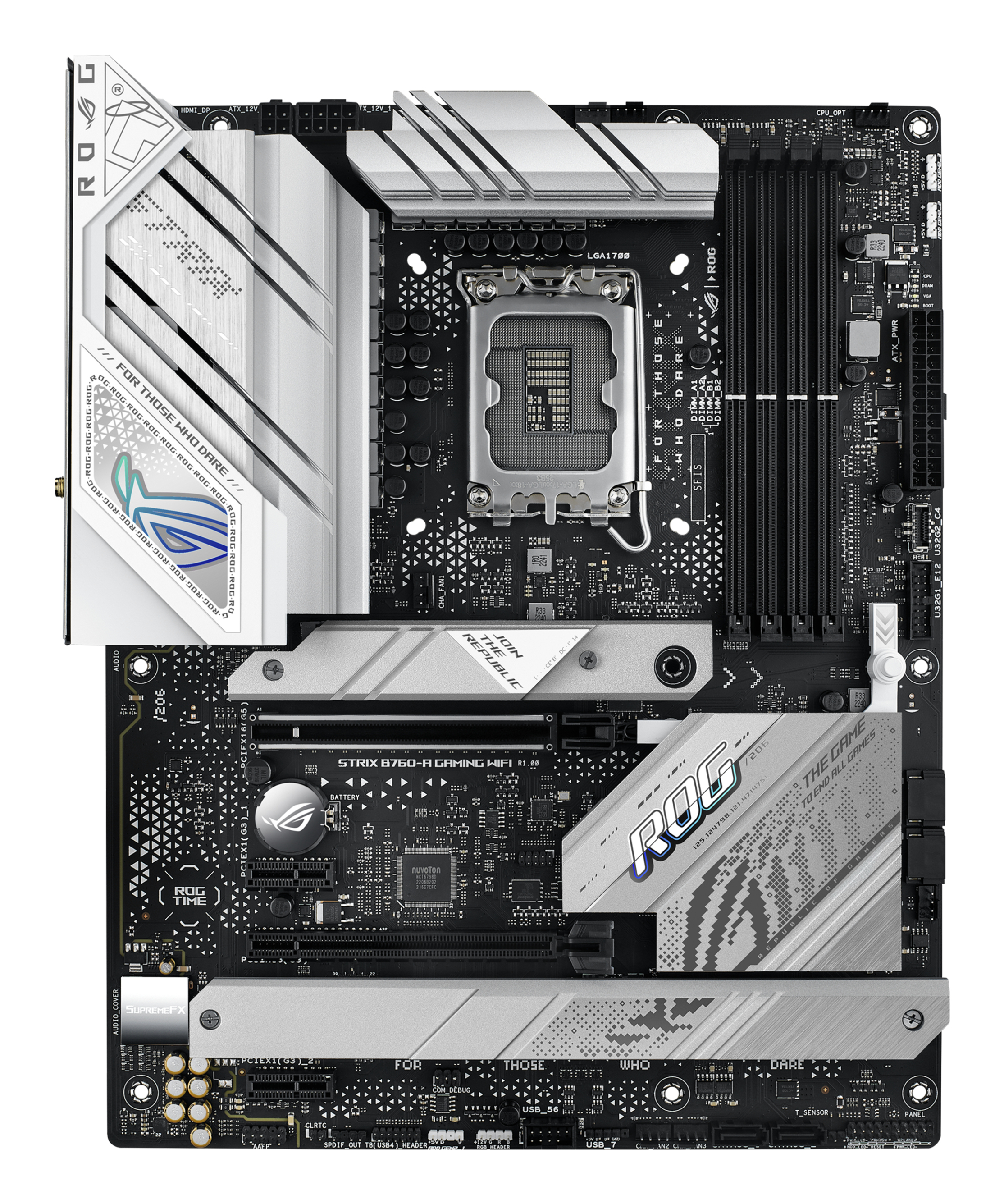 MB ASUS ROG STRIX B760-A GAMING WIFI LGA1700 (RAPTOR LAKE) 4DDR5 HDMI+DP M2 ATX