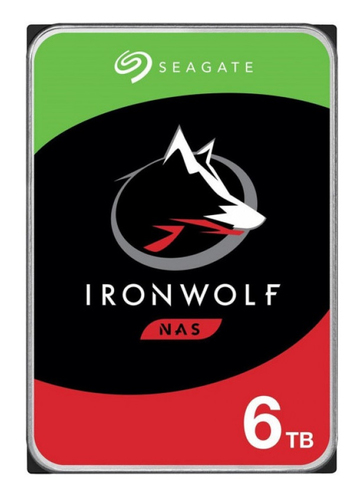 SEAGATE HDD IRONWOLF 6TB 3,5 5400RPM SATA 6GB/S BUFFER 128MB