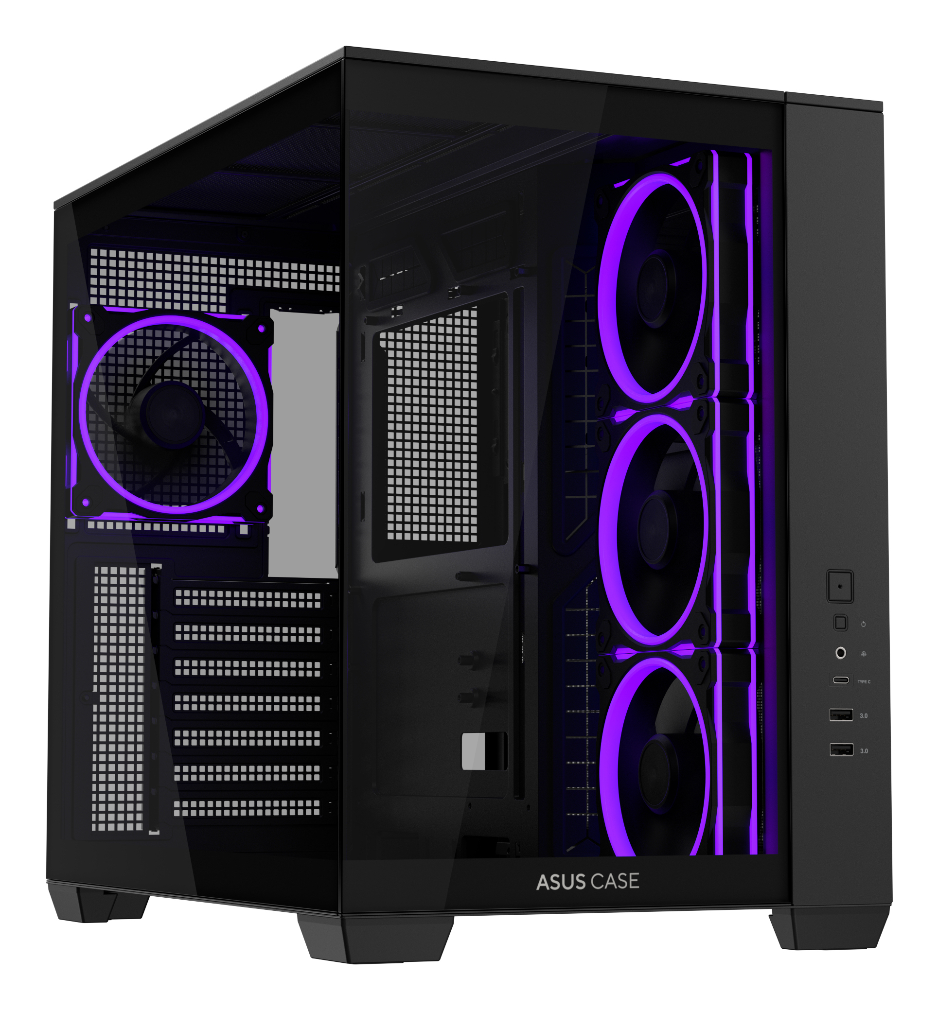 ASUS CASE A32 PLUS ARGB, VETRO TEMPERATO, NERO