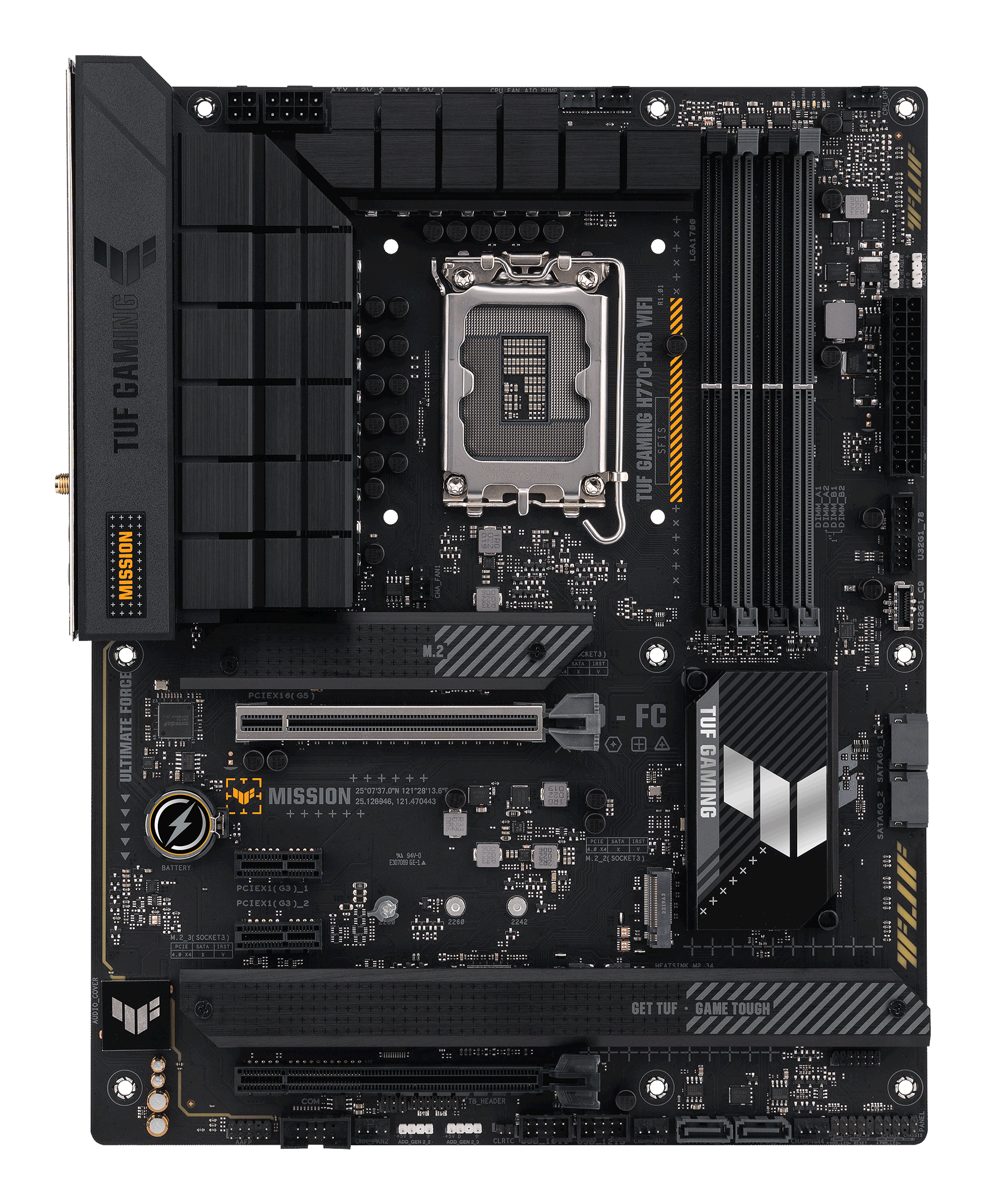 ASUS MB H770, LGA 1700,  TUF GAMING H770-PRO WIFI, 90MB1D50-M0EAY0