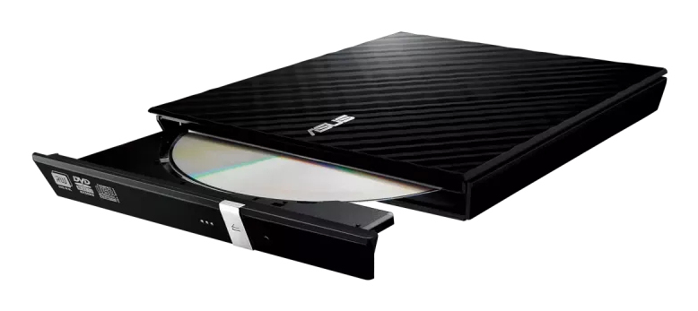 MASTERIZZATORE ASUS SLIM USB 2.0 MULTI DVD 24x8x DVD±R/DL SDRW-08D2S-U LITE/BLK/G/AS BK