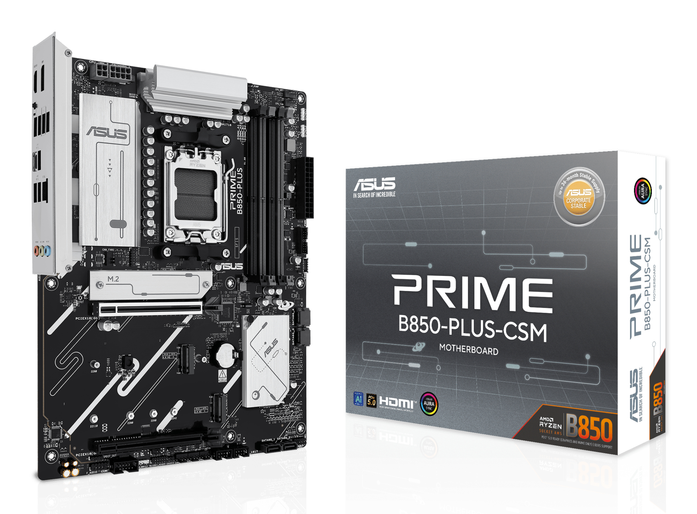 ASUS MB PRIME B850-PLUS-CSM//AM5,B850,USB10G,AURA