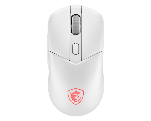 MSI MOUSE VERSA 300 W BIANCO, WIRELESS, OTTICO, 8000DPI,6 PULSANTI CON ROTELLA