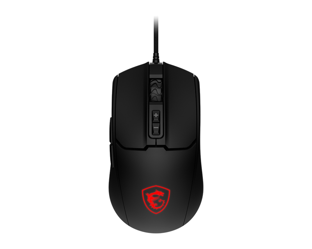 MSI FORGE GM100 mouse Gaming Ambidestro USB tipo A Ottico 6400 DPI