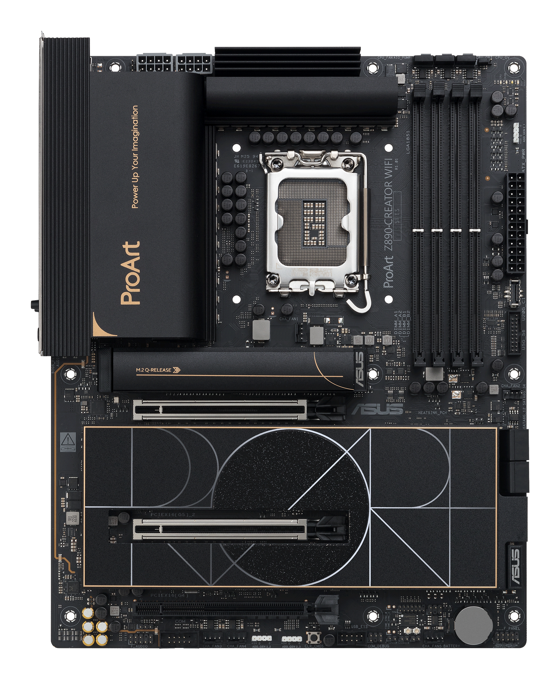 ASUS MB Z890, PROART Z890-CREATOR WIFI, DDR5, 4 x DIMM, LGA1851