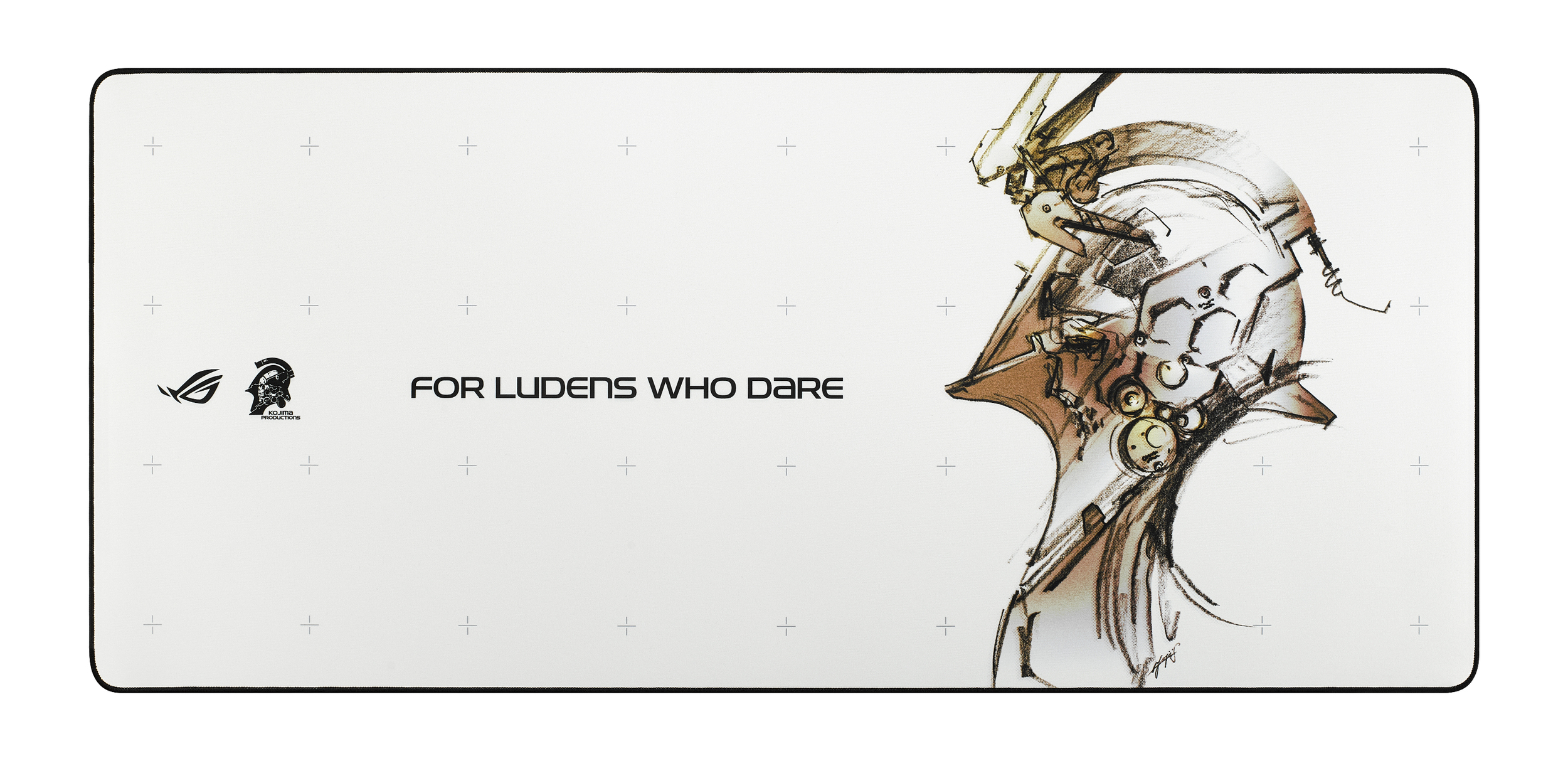 ASUS ROG Scabbard II XXL-KJP Tappetino per mouse per gioco da computer Multicolore