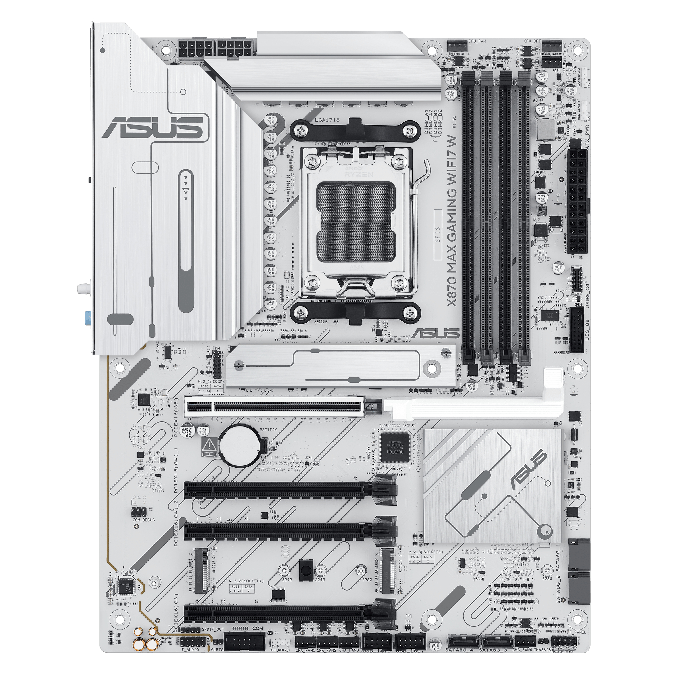 ASUS MB X870 MAX GAMING WIFI7 W//AM5,X870,USB4,WIFI7,AURA