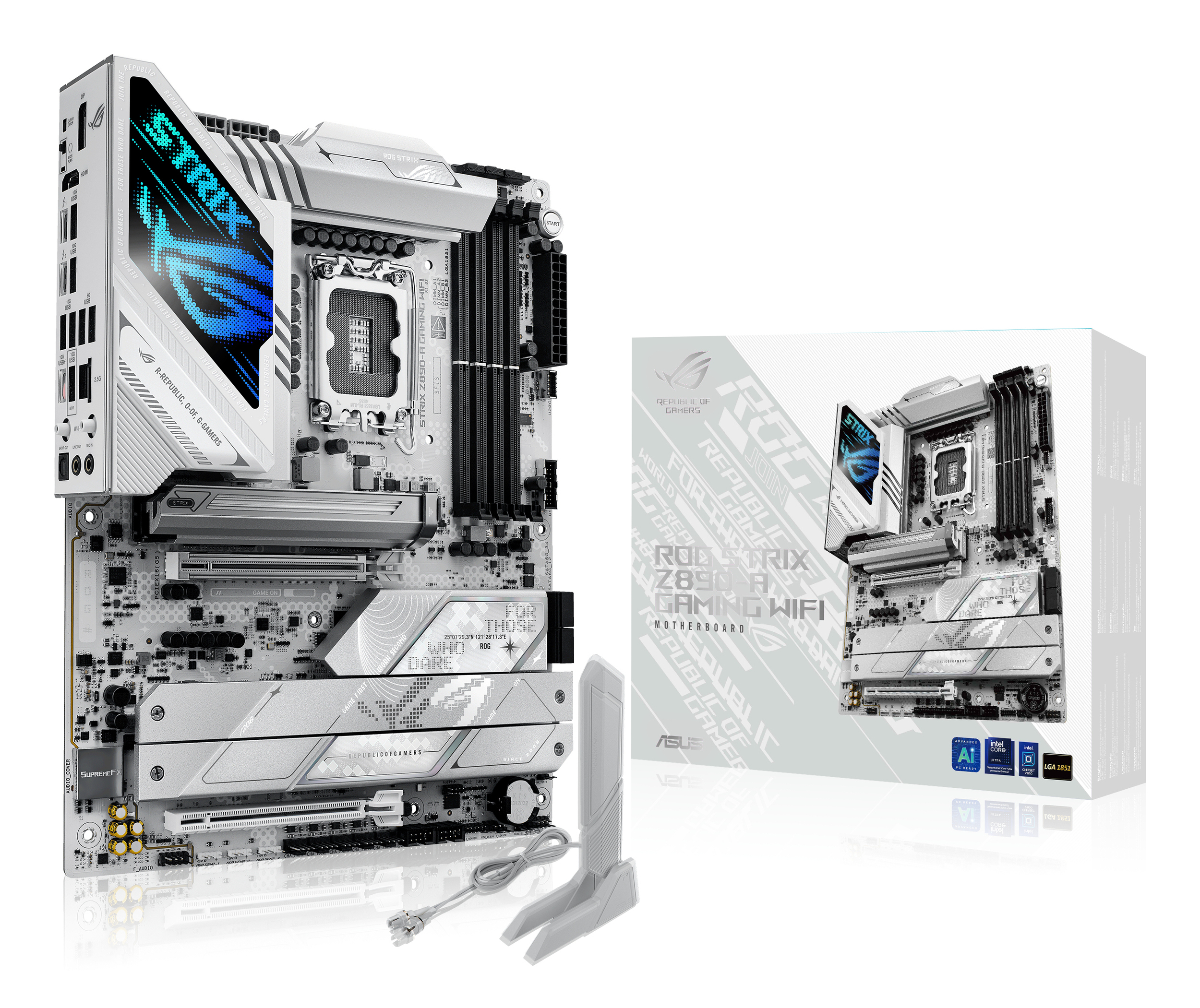 MB ASUS ROG STRIX Z890-A GAMING WIFI LGA 1851 (ARROW LAKE) 4DDR5 HDMI+DP 4*M2 WIFI7 ATX