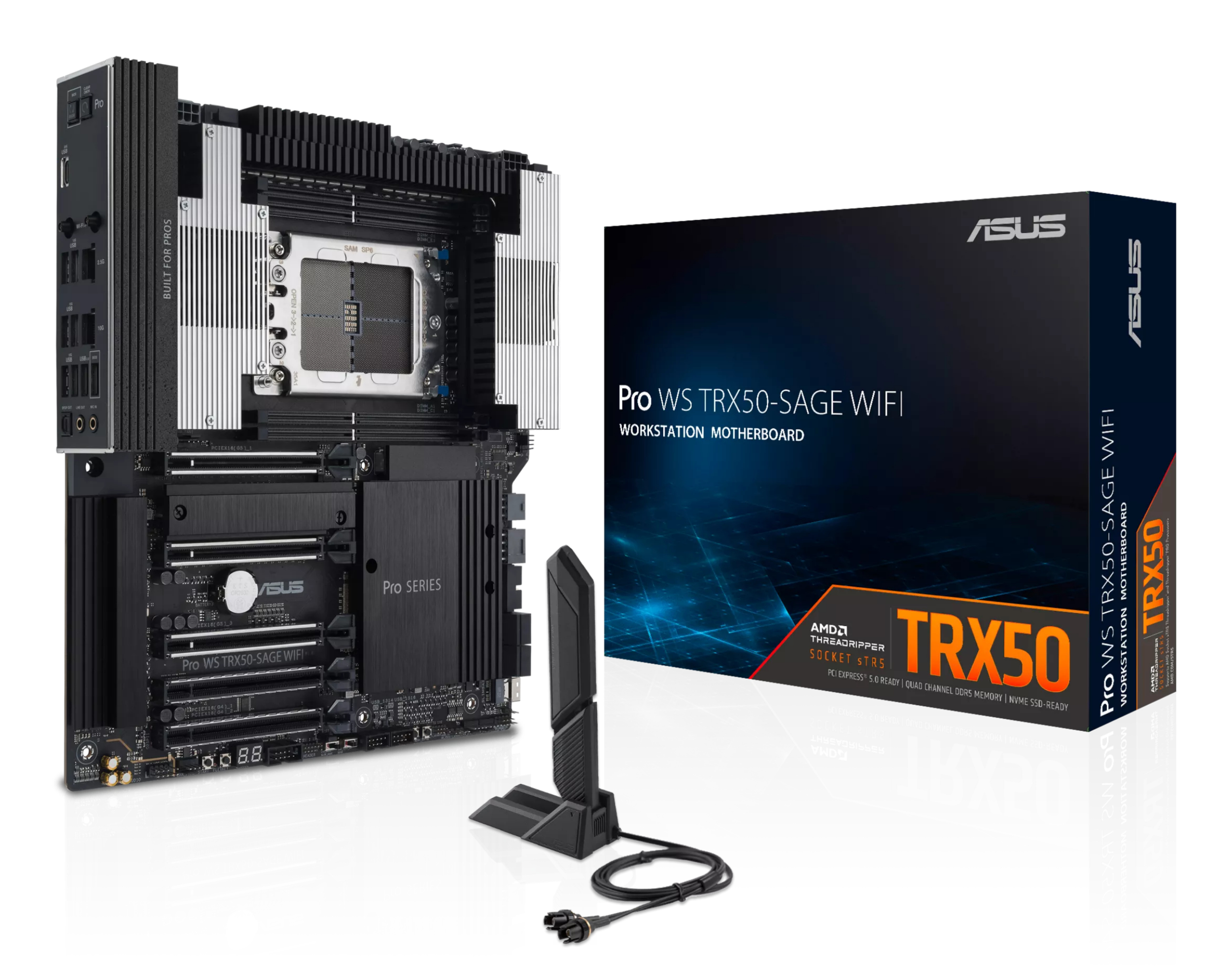 ASUS MB AMD STR5, PRO WS TRX50-SAGE WIFI, PCIE 5.0,WS MB